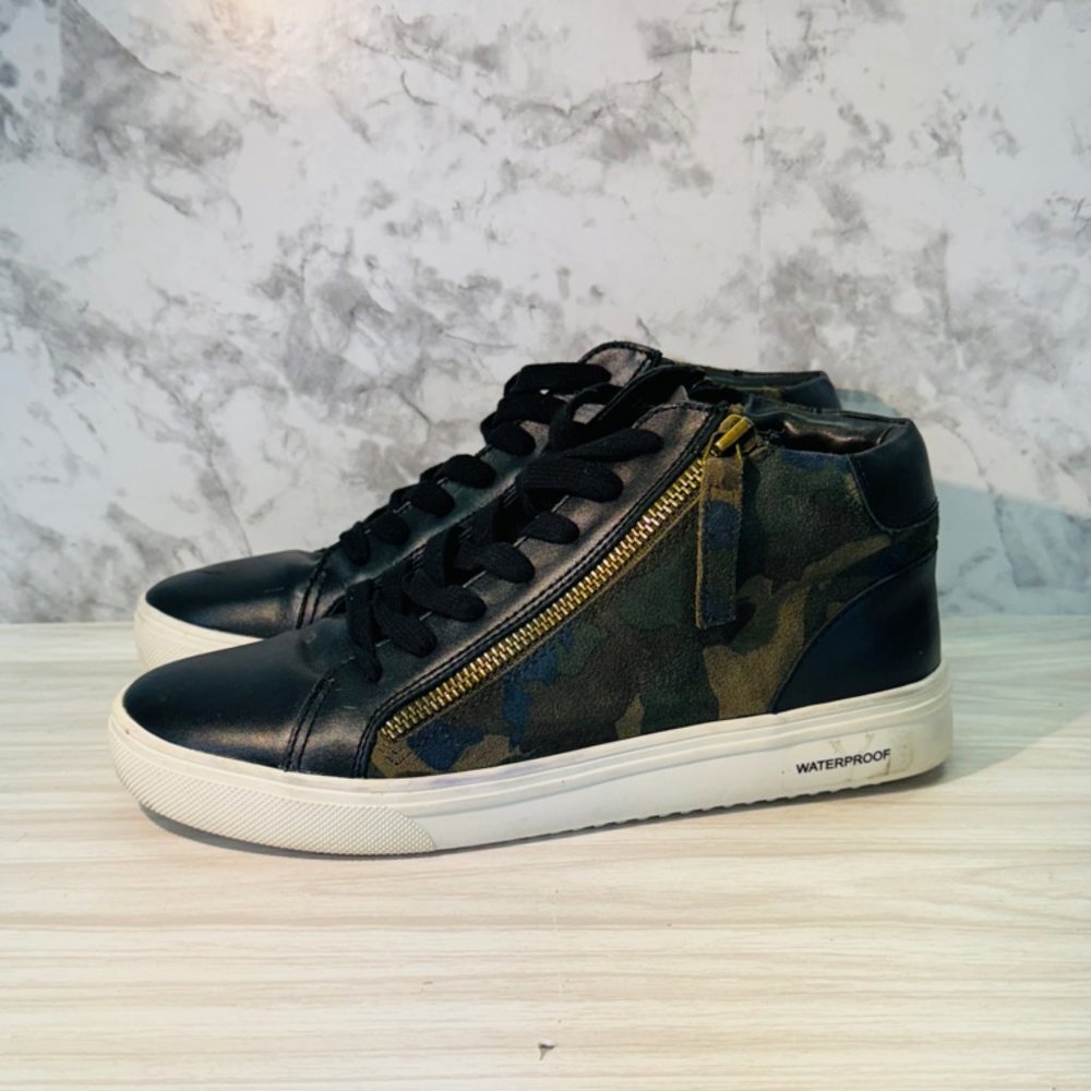 Aqua College Guliette Sneakers Women 8M Black Camo Waterproof Shoes